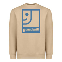 Mushroom GOODWILL Heavyweight Sweatshirt - artisFamous