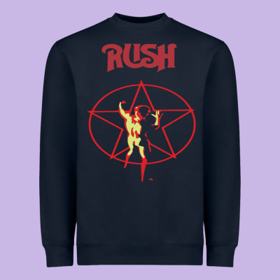 Rush Heavyweight Sweatshirt Designed By Artisfamous
