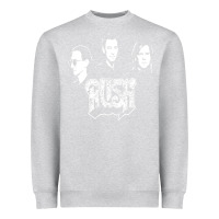 Heather Grey rush Heavyweight Sweatshirt - artisFamous