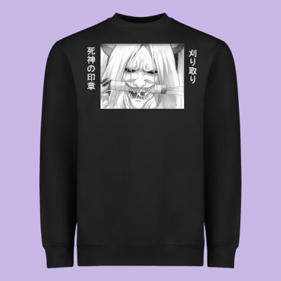 Reaper Death Heavyweight Sweatshirt Designed By Artisfamous