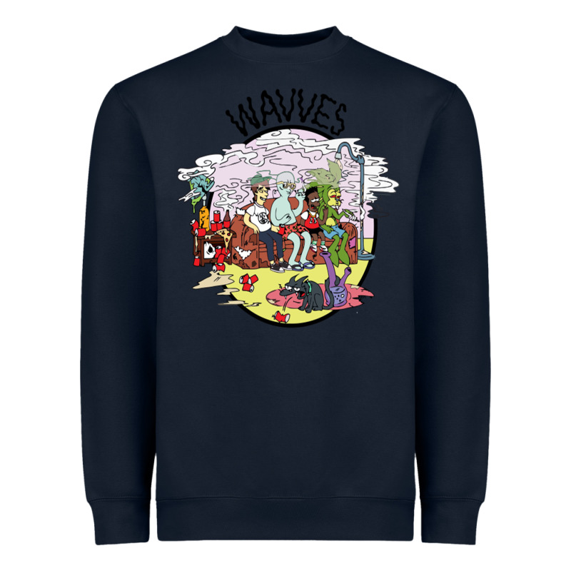 Wavves Heavyweight Sweatshirt by artisFamous | Teevron