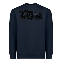 Navy Van Morrison Music Heavyweight Sweatshirt - artisFamous