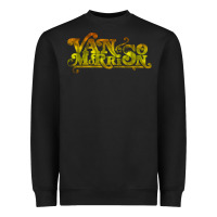 Black Van Morrison Music Heavyweight Sweatshirt - artisFamous