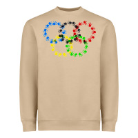 Mushroom winter olympics Heavyweight Sweatshirt - artisFamous