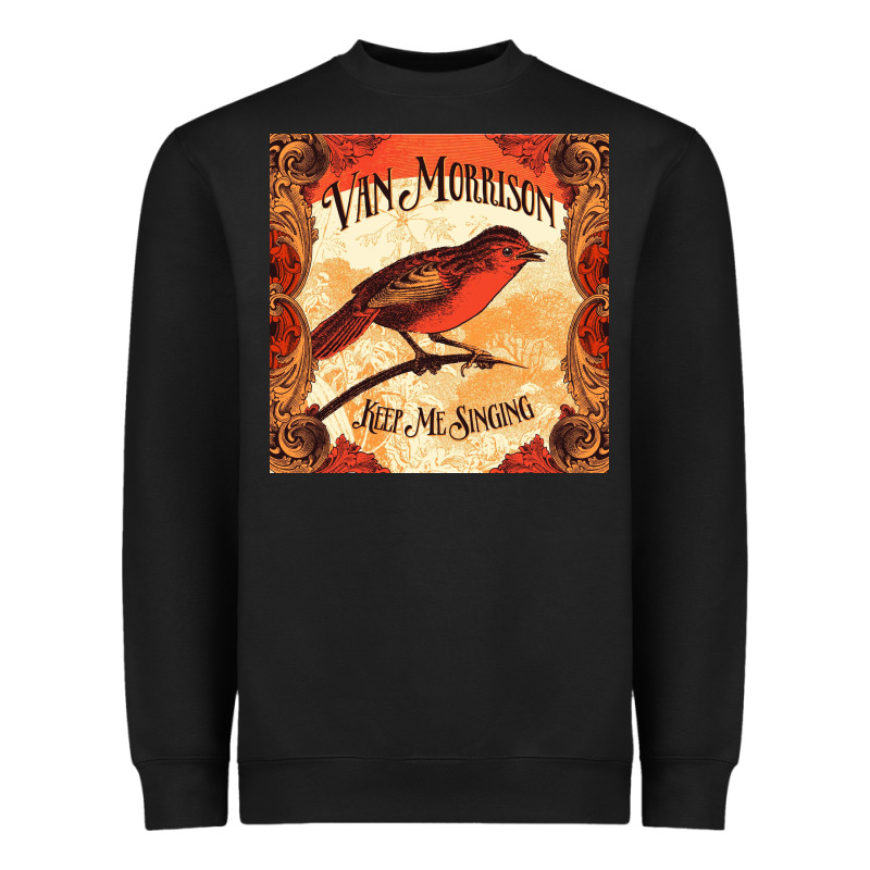 Van Morrison Music Heavyweight Sweatshirt by artisFamous | Teevron