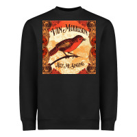 Black Van Morrison Music Heavyweight Sweatshirt - artisFamous