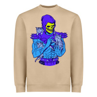 Mushroom skeletor's cat premium scoop csic las Heavyweight Sweatshirt - artisFamous