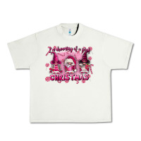 Pistachio i'm dreaming of a pink christmas Urban Heavy Tee - FaDigitalArtStudio