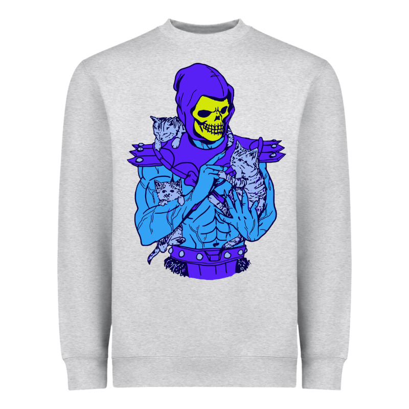 Skeletor's Cat Premium Scoop Csic Las Heavyweight Sweatshirt by artisFamous | Teevron