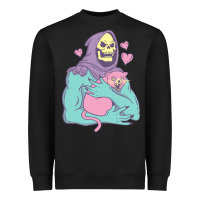 Black skeletor's cat premium scoop classic Heavyweight Sweatshirt - artisFamous