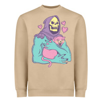 Mushroom skeletor's cat premium scoop classic Heavyweight Sweatshirt - artisFamous