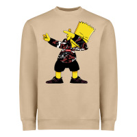 Mushroom dabbing bart Heavyweight Sweatshirt - artisFamous