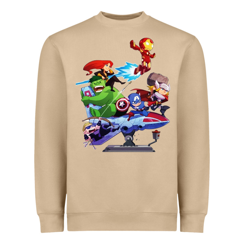 Superheroes Heavyweight Sweatshirt by artisFamous | Teevron