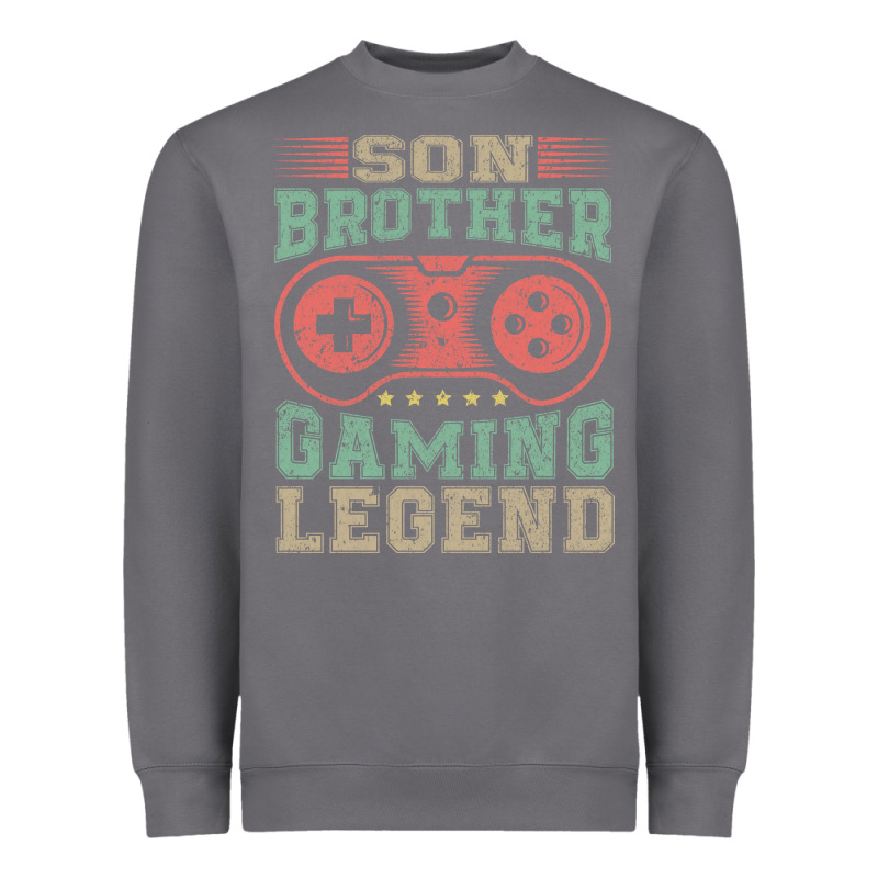 Son Brother Gaming Legend Heavyweight Sweatshirt by artisFamous | Teevron