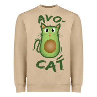 Mushroom avocat Heavyweight Sweatshirt - artisFamous