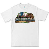 White Wild about Baseball Premium Tee - HowdyJamesFarm