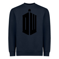 Navy dr who tshirt Heavyweight Sweatshirt - artisFamous