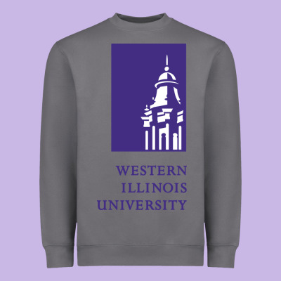 Western Illinois College Heavyweight Sweatshirt Designed By Artisfamous