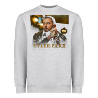 Heather Grey tyler farr Heavyweight Sweatshirt - artisFamous