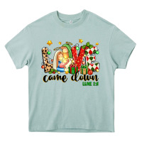 Arona love came down luke 2 11 Heavy Core Tee - texasbilliewilder