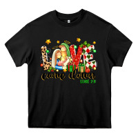 Black love came down luke 2 11 Heavy Core Tee - texasbilliewilder