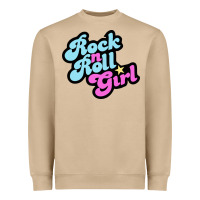 Mushroom rock n roll girl Heavyweight Sweatshirt - artisFamous