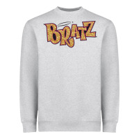 Heather Grey bratz princess Heavyweight Sweatshirt - artisFamous