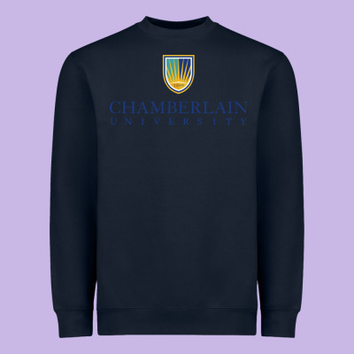 Chamberlain College Nursing Heavyweight Sweatshirt Designed By Artisfamous
