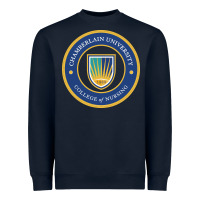 Navy Chamberlain Art Heavyweight Sweatshirt - artisFamous