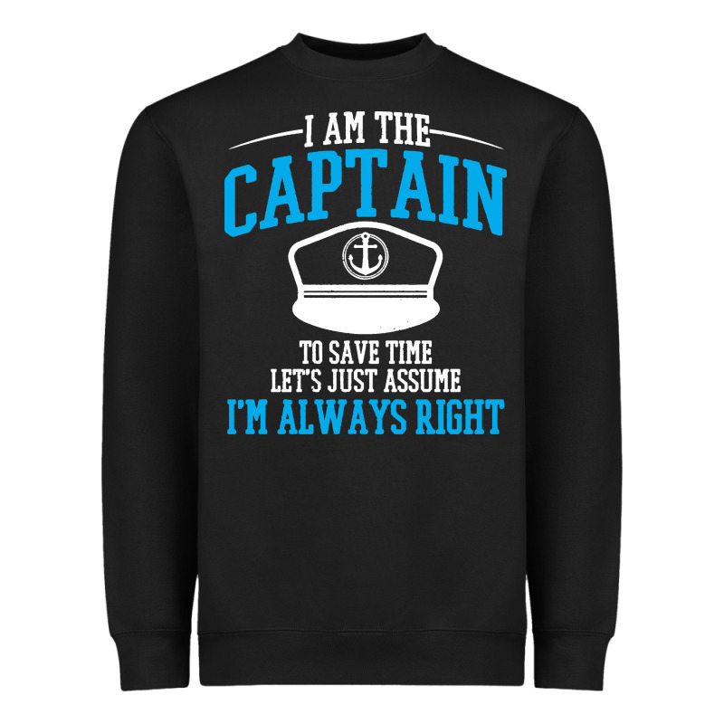 Captain Funny Boating Sailing Heavyweight Sweatshirt by artisFamous | Teevron