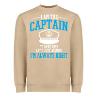 Mushroom captain funny boating sailing Heavyweight Sweatshirt - artisFamous
