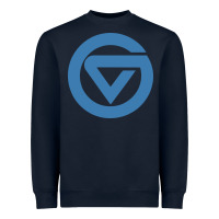 Navy Grand Valley College Heavyweight Sweatshirt - artisFamous