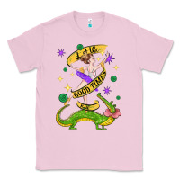 Bubblegum Pink let the good times roll (2) Classic Tee - CowGirlArtShop