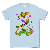 Dusty Blue let the good times roll (2) Classic Tee - CowGirlArtShop