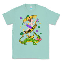 Seafoam let the good times roll (2) Classic Tee - CowGirlArtShop