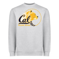 Heather Grey cal col golden Heavyweight Sweatshirt - artisFamous