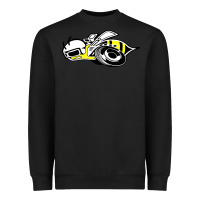 Black super bee Heavyweight Sweatshirt - artisFamous