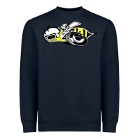 Navy super bee Heavyweight Sweatshirt - artisFamous