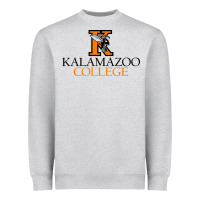 Heather Grey Kalamazoo College Heavyweight Sweatshirt - artisFamous