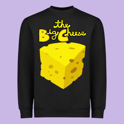 The Big Cheese Heavyweight Sweatshirt Designed By Artisfamous