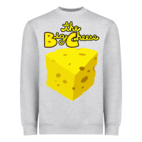 Heather Grey the big cheese Heavyweight Sweatshirt - artisFamous