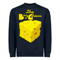 Navy the big cheese Heavyweight Sweatshirt - artisFamous