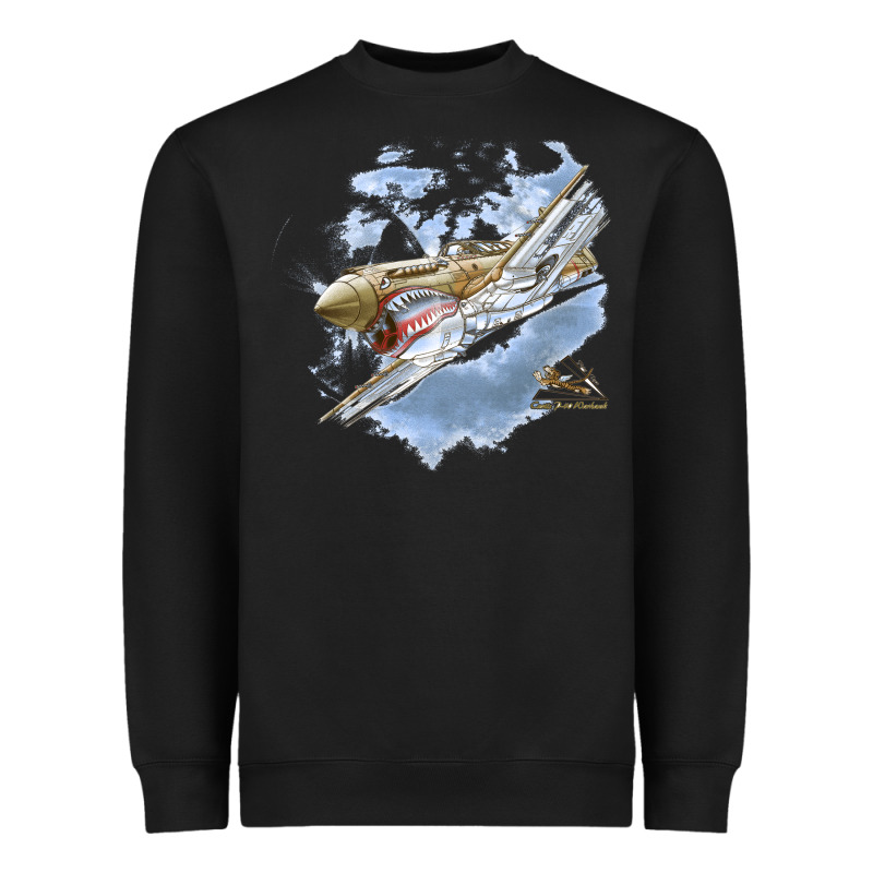 Flying Tigers Heavyweight Sweatshirt by artisFamous | Teevron