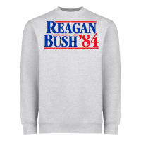 Heather Grey reagan president Heavyweight Sweatshirt - artisFamous