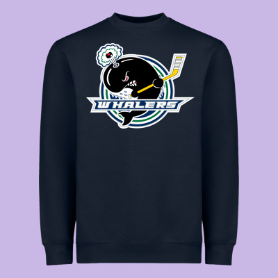 Plymouth Whalers Hockey Heavyweight Sweatshirt Designed By Artisfamous