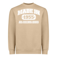 Mushroom made in 1955 funny vintage Heavyweight Sweatshirt - artisFamous