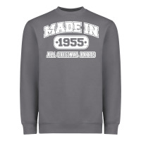 Made In 1955 Funny Vintage Heavyweight Sweatshirt | Teevron