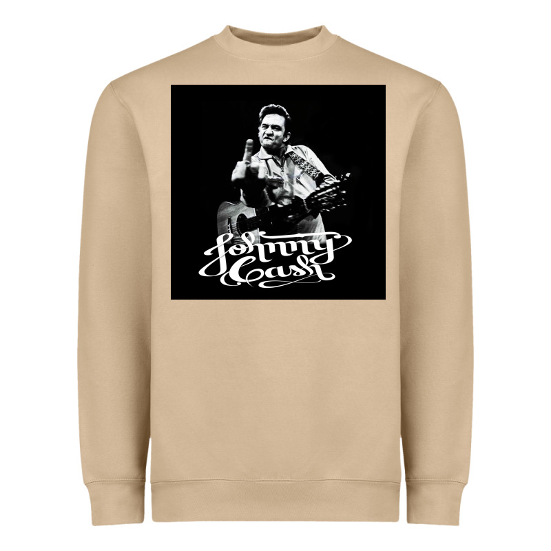 Johnny Cash Music Heavyweight Sweatshirt by artisFamous | Teevron