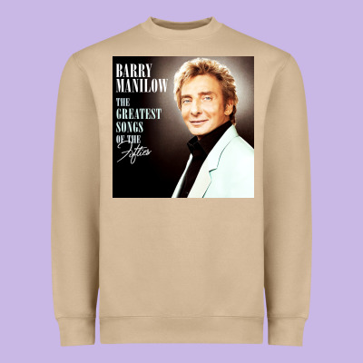 Best Barry Manilow Heavyweight Sweatshirt Designed By Artisfamous