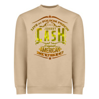 Mushroom Johnny Cash Music Heavyweight Sweatshirt - artisFamous